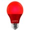 Luxrite A19 LED Red Light Bulb 8W 60W Equivalent E26 Base Porch Christmas Party Holiday Lighting LR21495-1PK - alternate 1